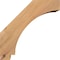 Ekena Millwork 5 1/2"W x 8"D x 8"H Imperial Smooth Knee Brace, Western Red Cedar BRC06X08X08IMP00SWR - alternate 4